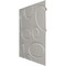 Ekena Millwork 19 5/8in. W x 19 5/8in. H Felix EnduraWall Decorative 3D Wall Panel Covers 2.67 Sq. Ft. WP20X20FECGH - alternate 4